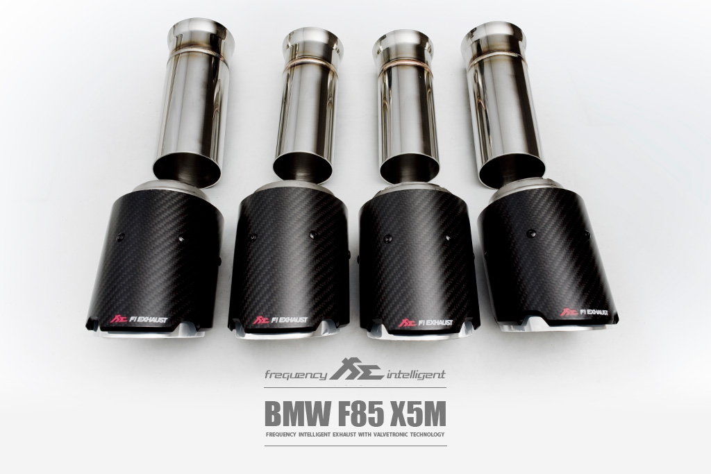 FI kipufogó BMW F85 X5M S63 2015+