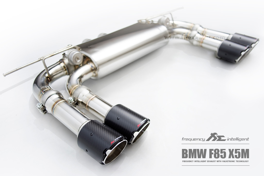 FI kipufogó BMW F85 X5M S63 2015+
