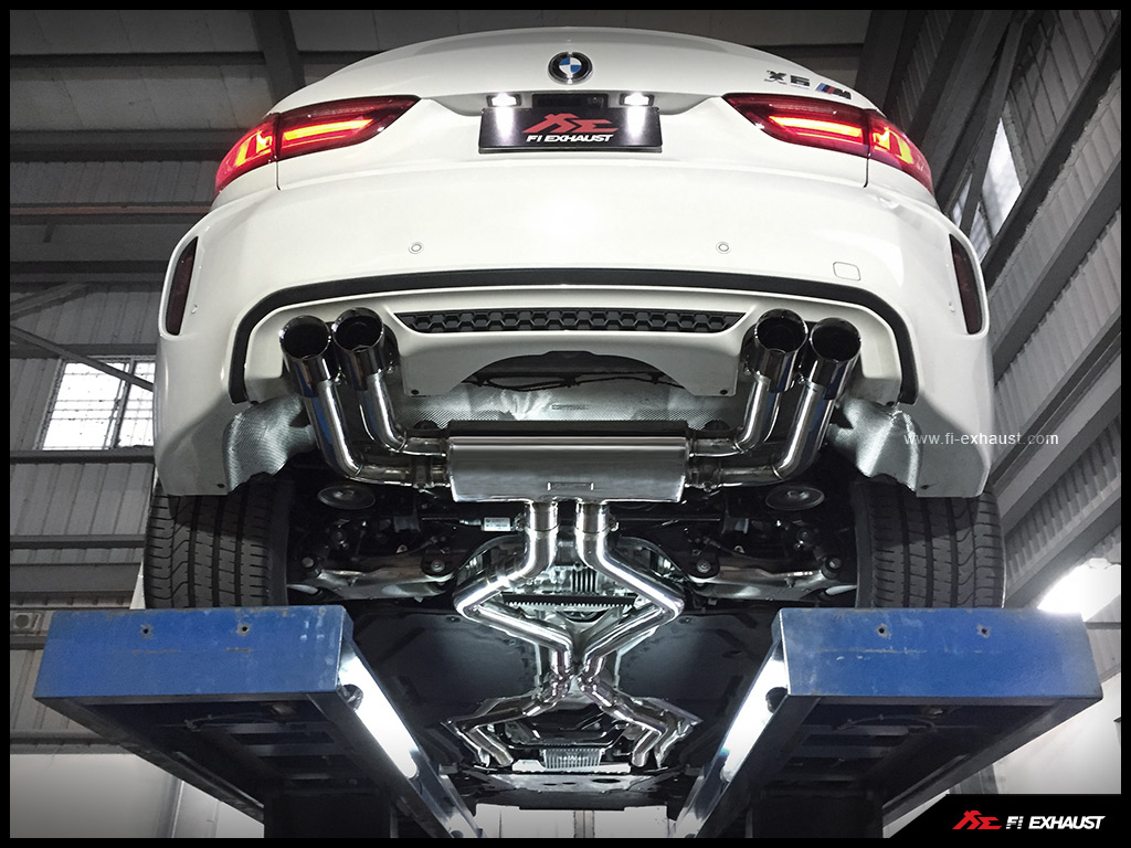 FI Exhaust BMW F86 X6M S63 2015+