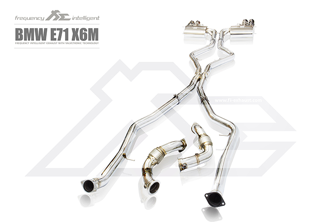 FI Exhaust BMW  E71 X5/X6M S63 2009-2014