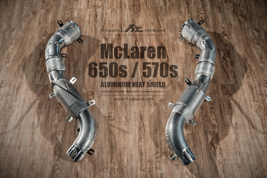 FI kipufogó Mclaren 570S verseny 2015+