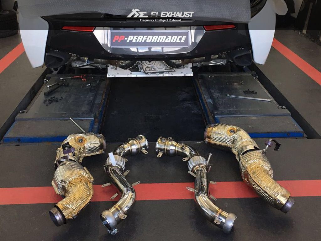 FI Exhaust Mclaren 570S Race 2015+