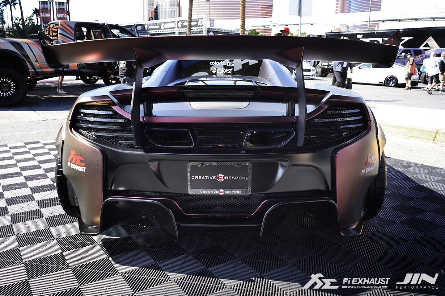 FI kipufogó Mclaren 650S 2014+