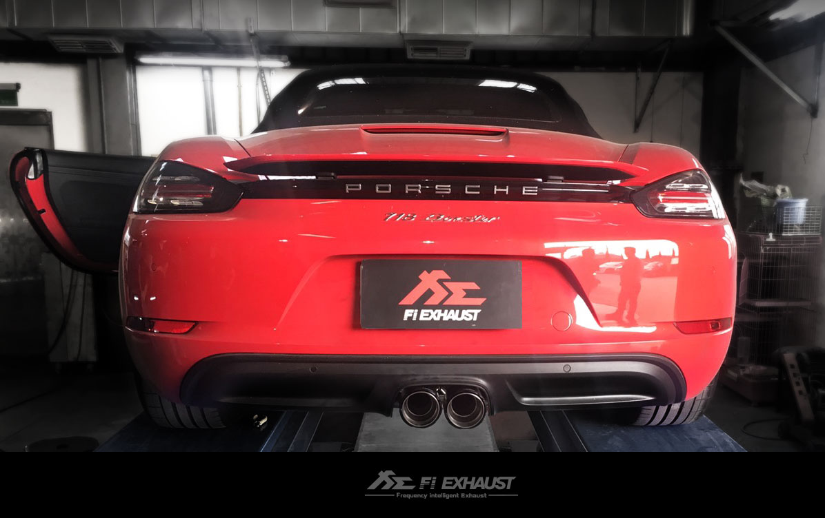 FI Exhaust Porsche 718 Boxster /Cayman 2017+