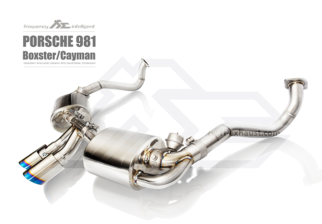 FI Exhaust Porsche 981 Boxster /Cayman 2014+
