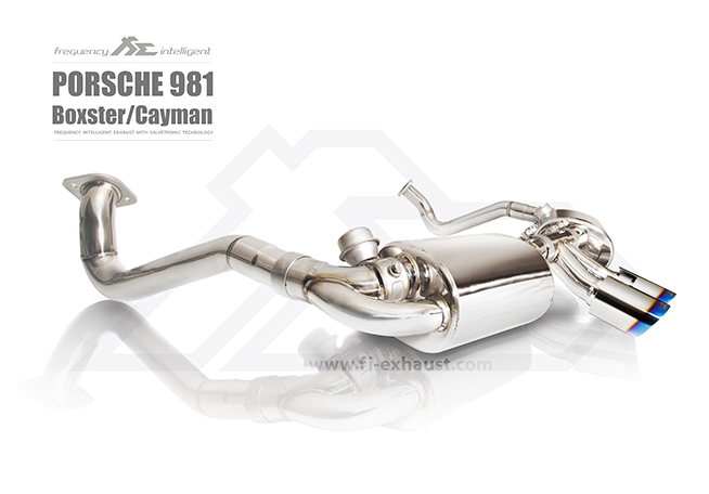 FI Exhaust Porsche 981 Boxster /Cayman 2014+