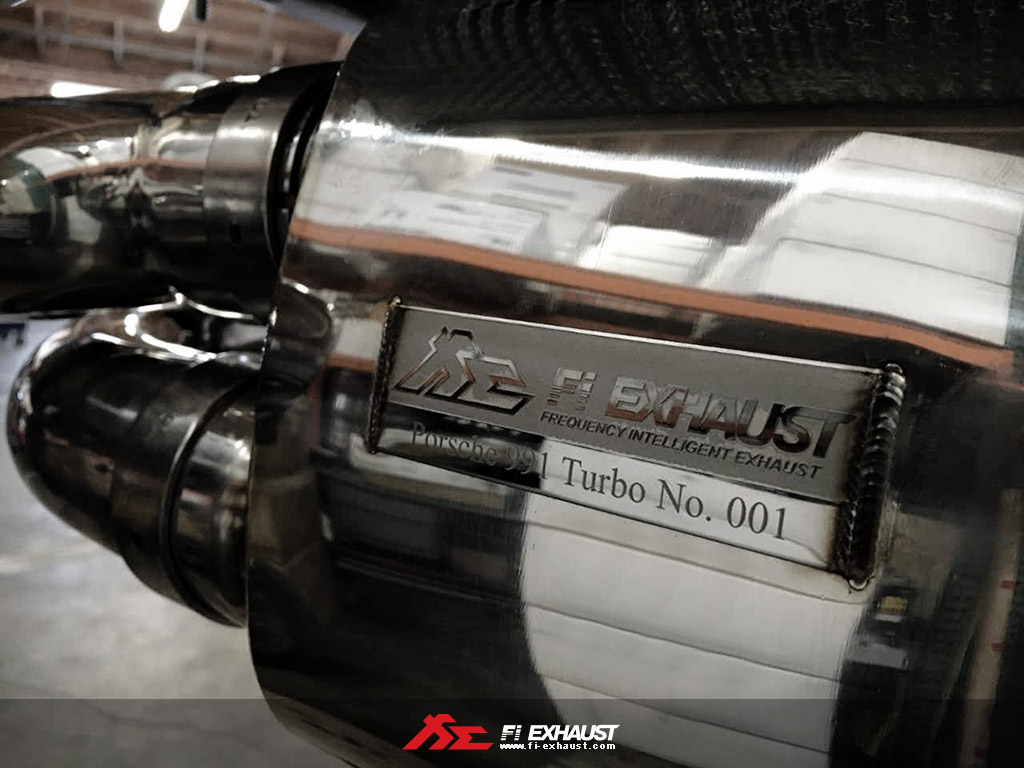 FI Exhaust Porsche 991 / 991.2 Turbo 2013+