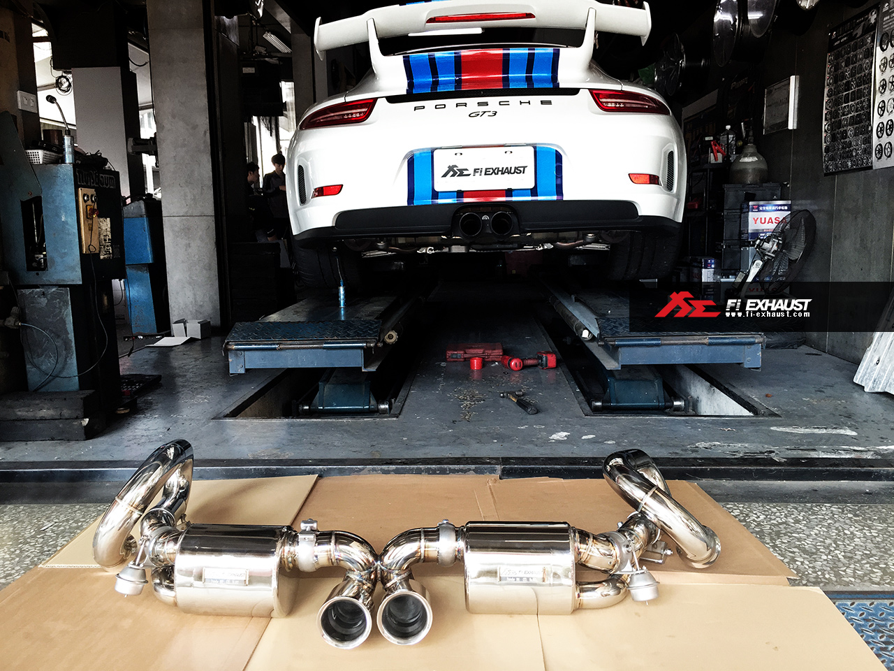 FI Exhaust Porsche 991 GT3 2013+