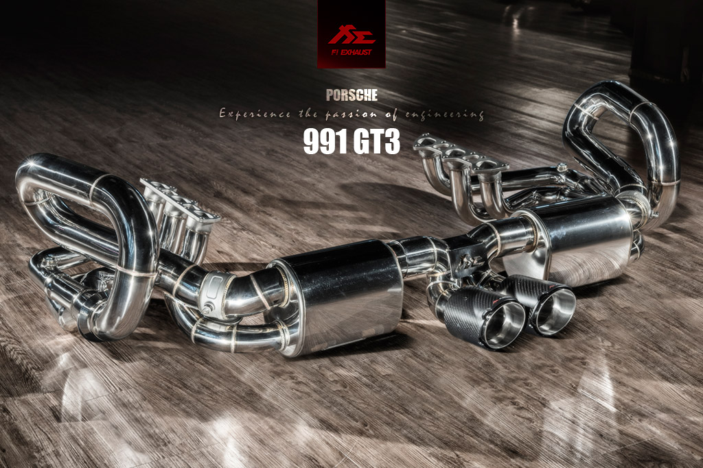 FI Exhaust Porsche 991 GT3 2013+