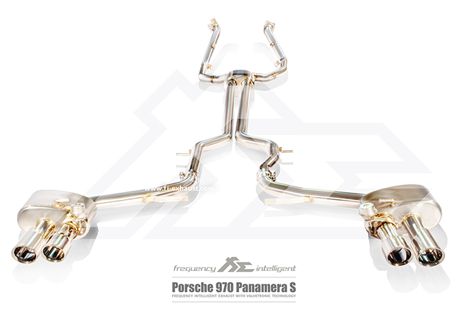 FI Exhaust Porsche 970 Panamera Turbo / S 2009-2013