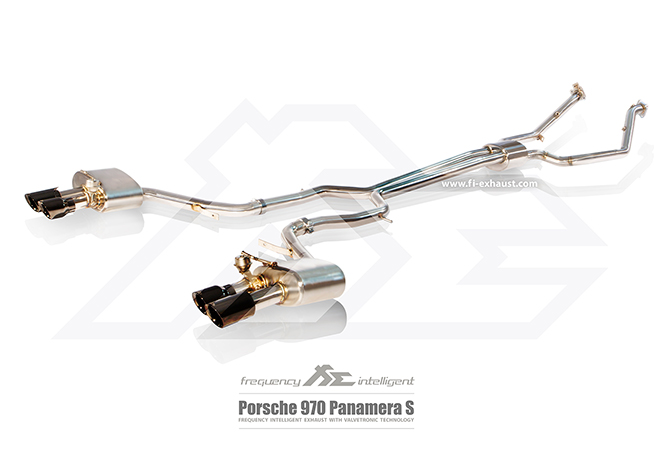 FI kipufogó Porsche 970 Panamera Turbo / S 2009-2013