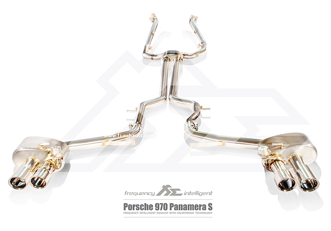 FI kipufogó Porsche 970 Panamera V6 S 2009-2013