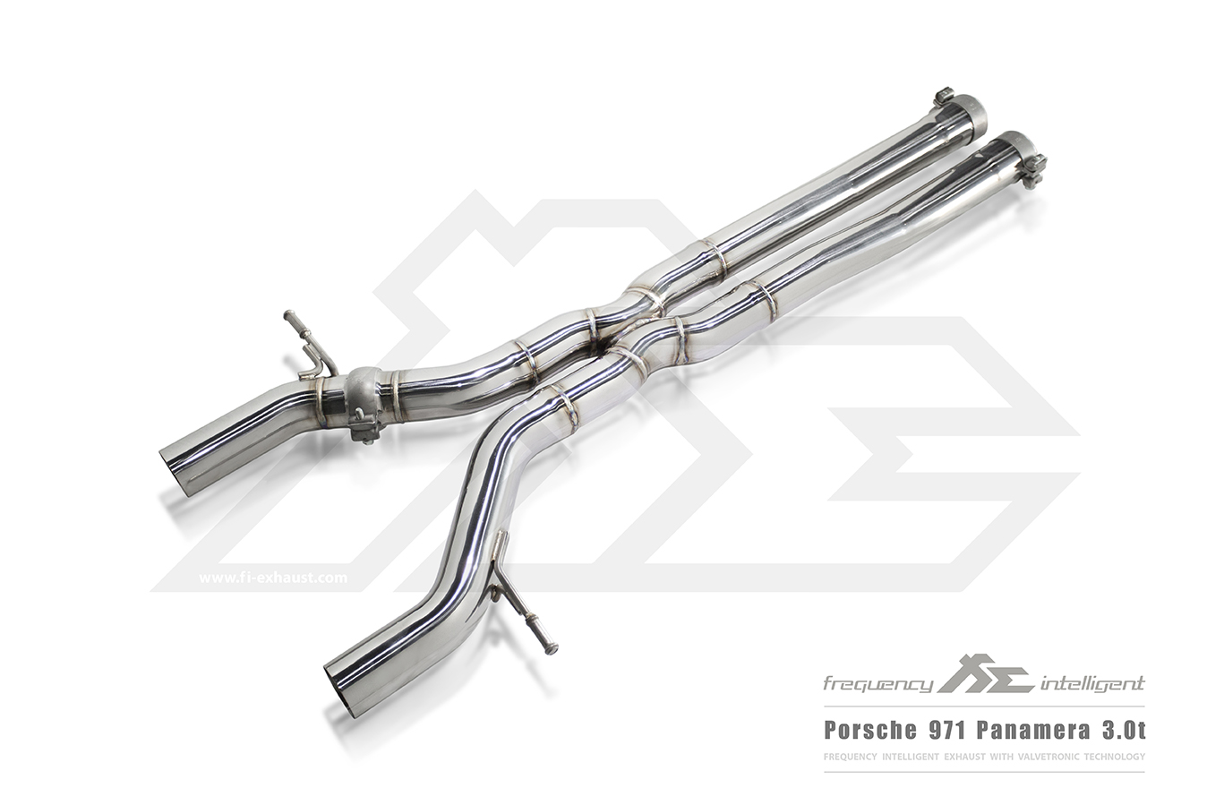 FI Exhaust aktívszelepes sport kipufogó rendszer PORSCHE 971 Panamera 3.0T 2017-