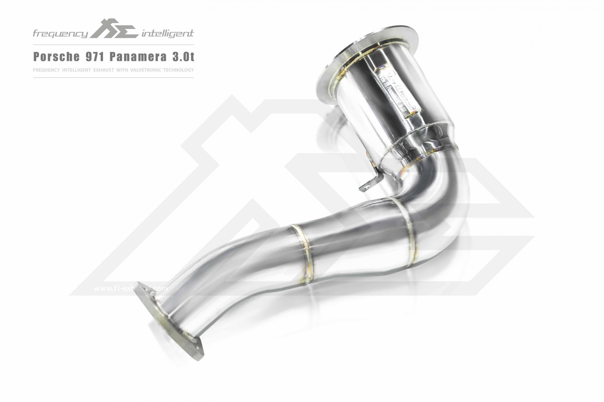 FI Exhaust aktívszelepes sport kipufogó rendszer PORSCHE 971 Panamera 3.0T 2017-