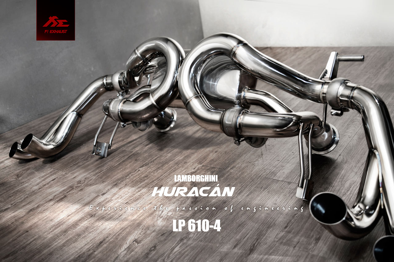 FI Exhaust Lamborghini Huracan LP 610-4 / LP 580-2 2014+ TITANIUM