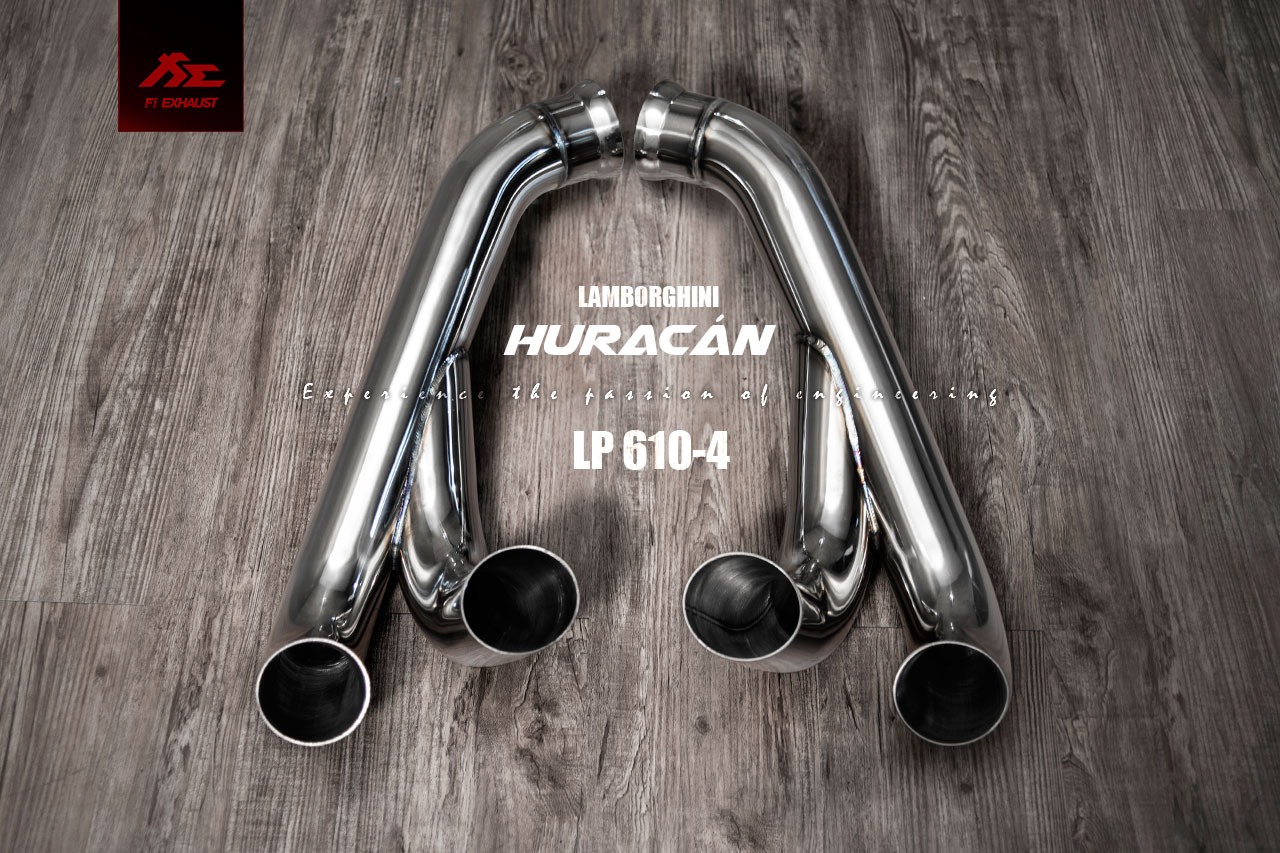 FI kipufogó Lamborghini Huracan LP 610-4 / LP 580-2 2014+ TITANIUM