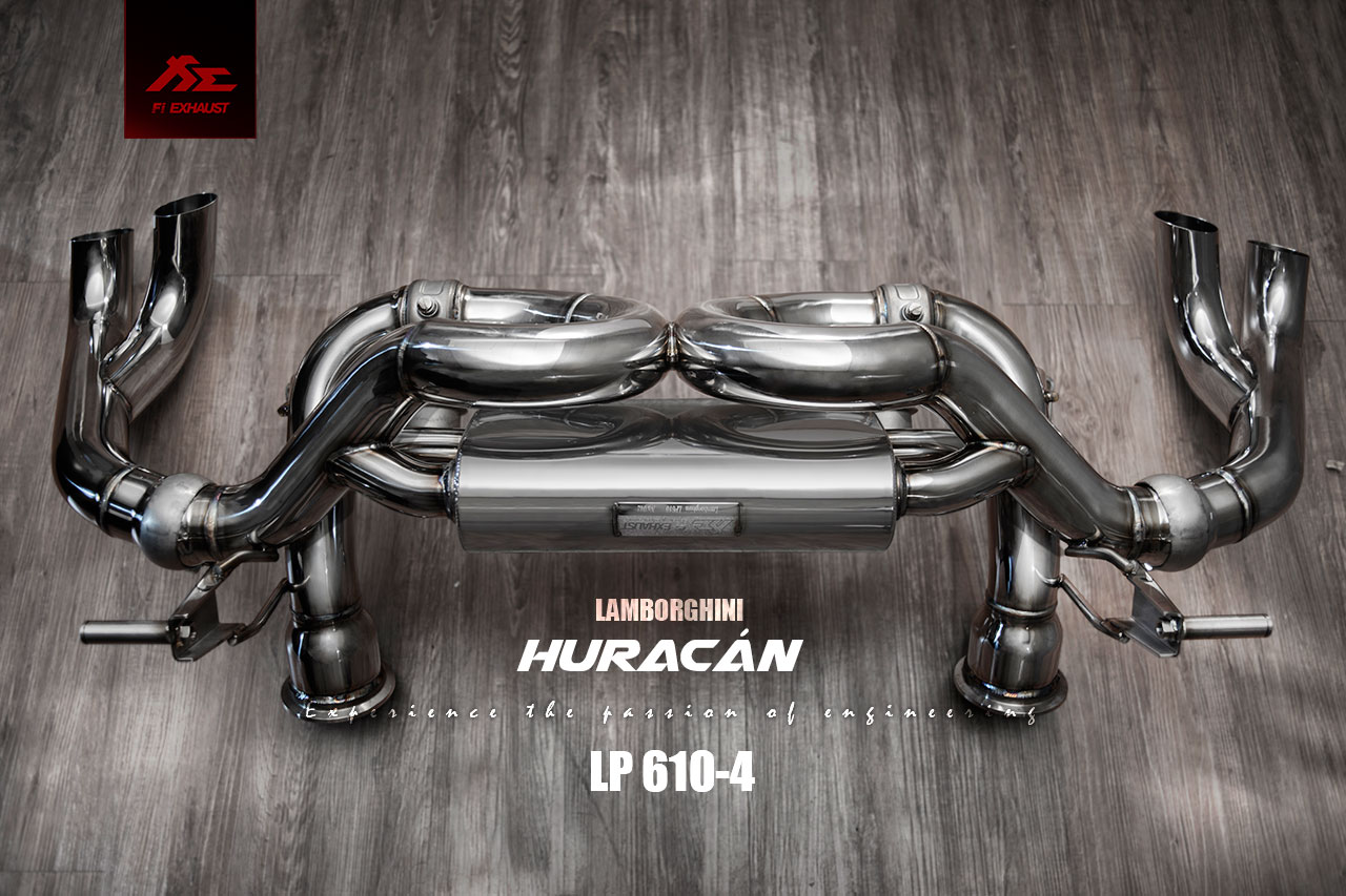 FI kipufogó Lamborghini Huracan LP 610-4 / LP 580-2 2014+ TITANIUM