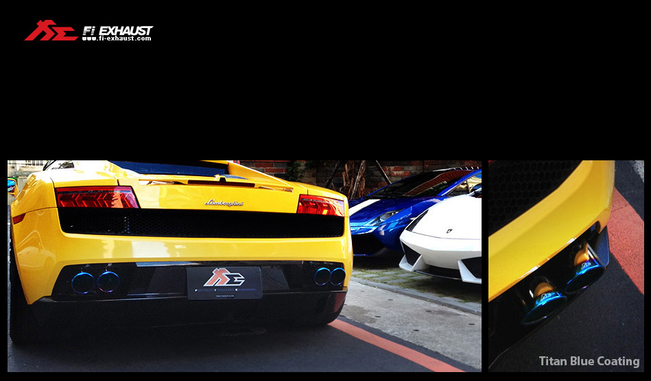 FI Exhaust Lamborghini Gallardo LP550-2 / LP560-4 / LP570-4 Superleggera 2008+