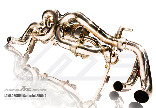 FI Exhaust Lamborghini Gallardo LP560-4 TITANIUM 2008+