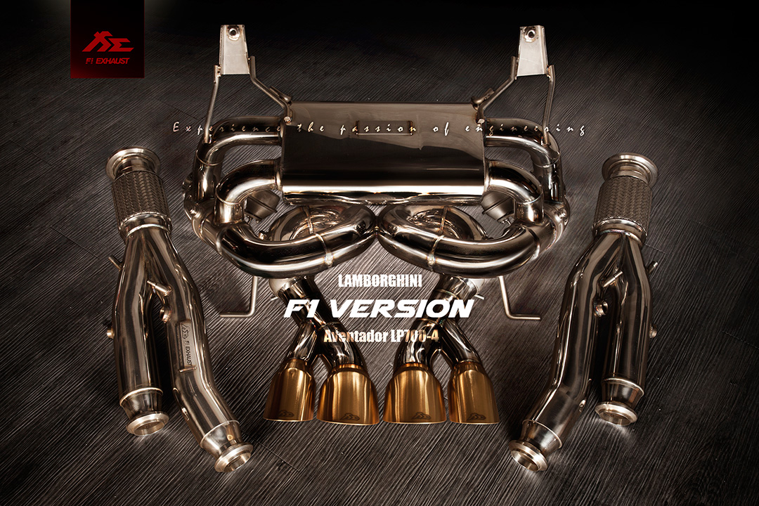 FI Exhaust Aventador LP700-4 (Ultimate F1 Sounding Version) 2011+