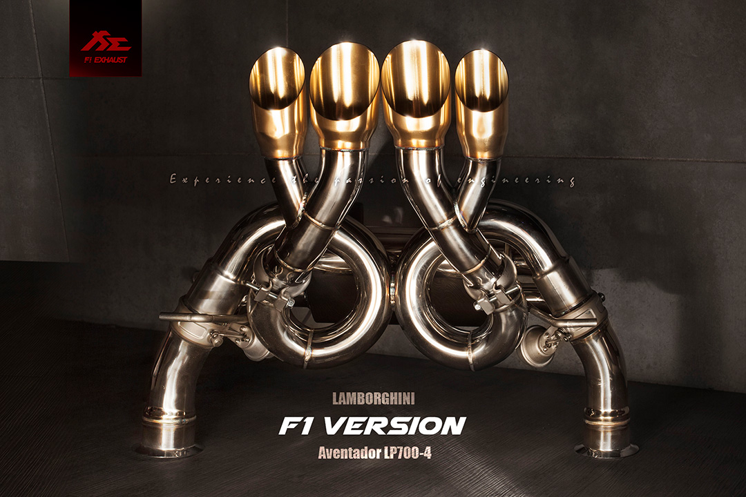 FI Exhaust Aventador LP700-4 (Ultimate F1 Sounding Version) 2011+