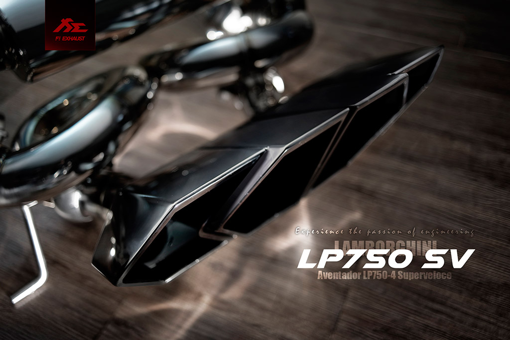 FI Exhaust Aventador LP 750-4 Superveloce 2015+