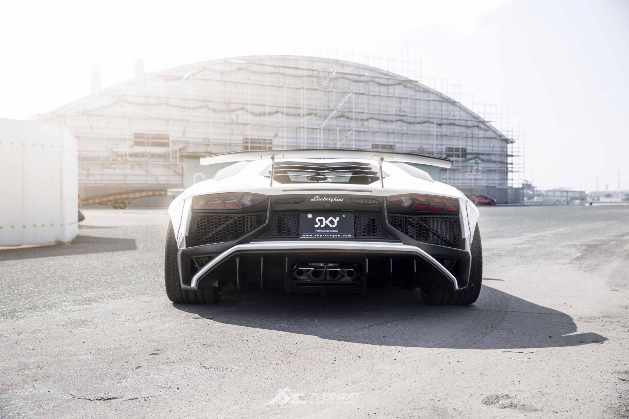 FI kipufogó Aventador LP 750-4 Superveloce 2015+