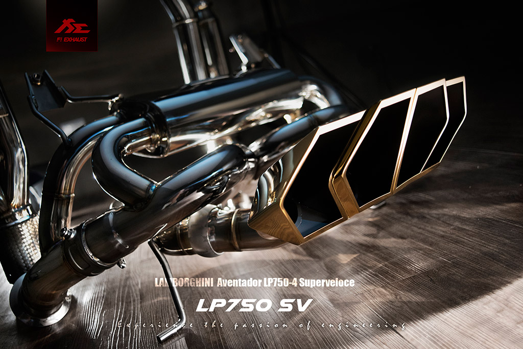 FI Exhaust Aventador LP 750-4 Superveloce 2015+