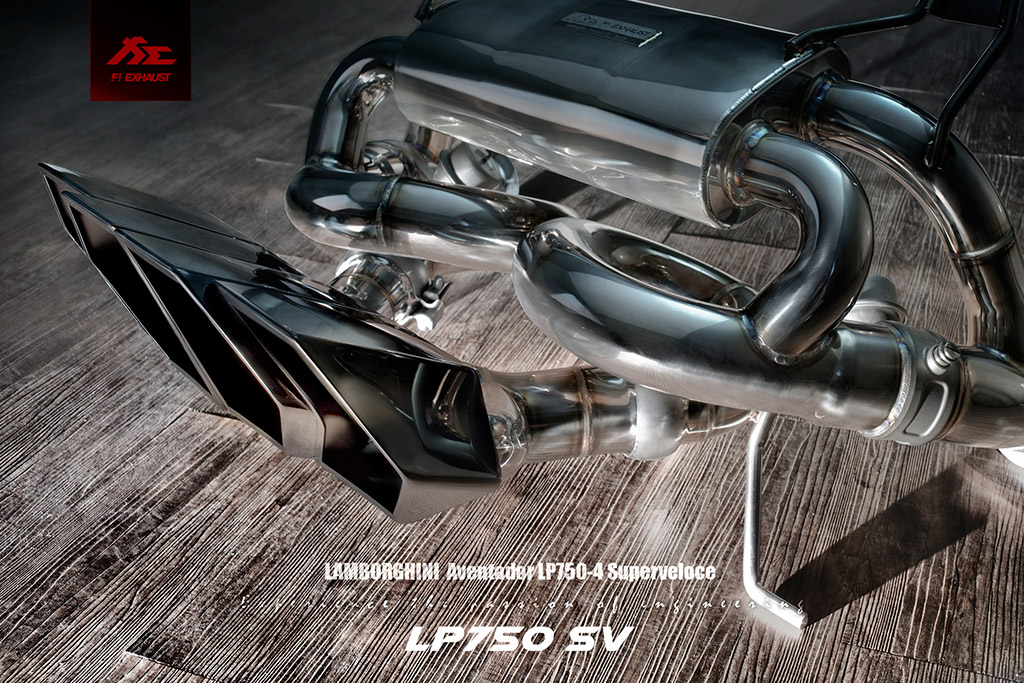 FI Exhaust Aventador LP 750-4 Superveloce 2015+