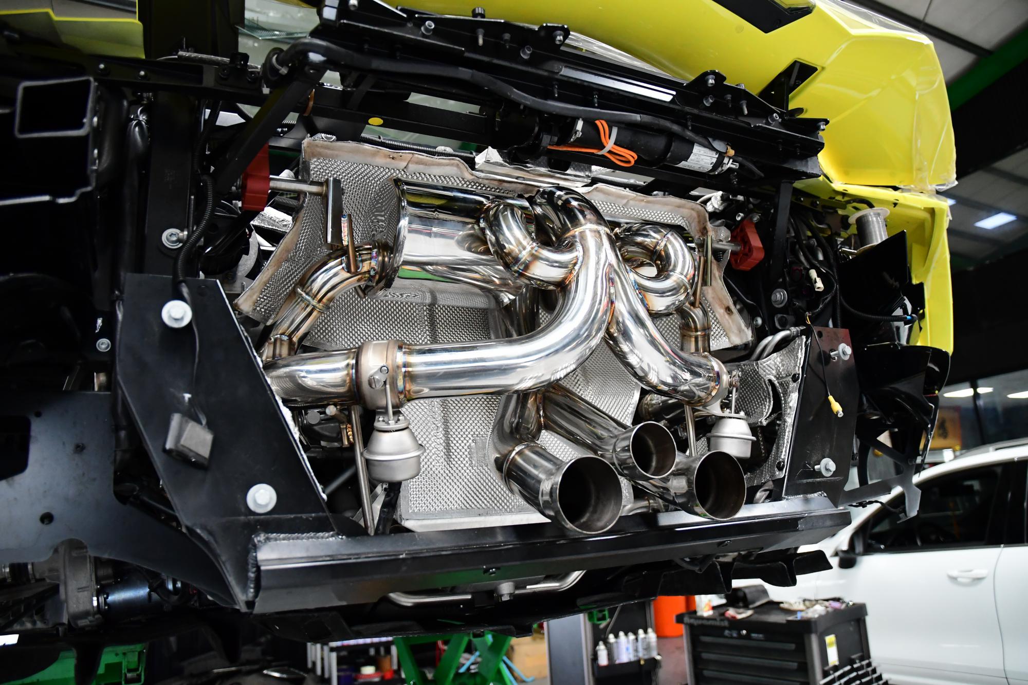 FI Exhaust Aventador S LP740-4 2017+