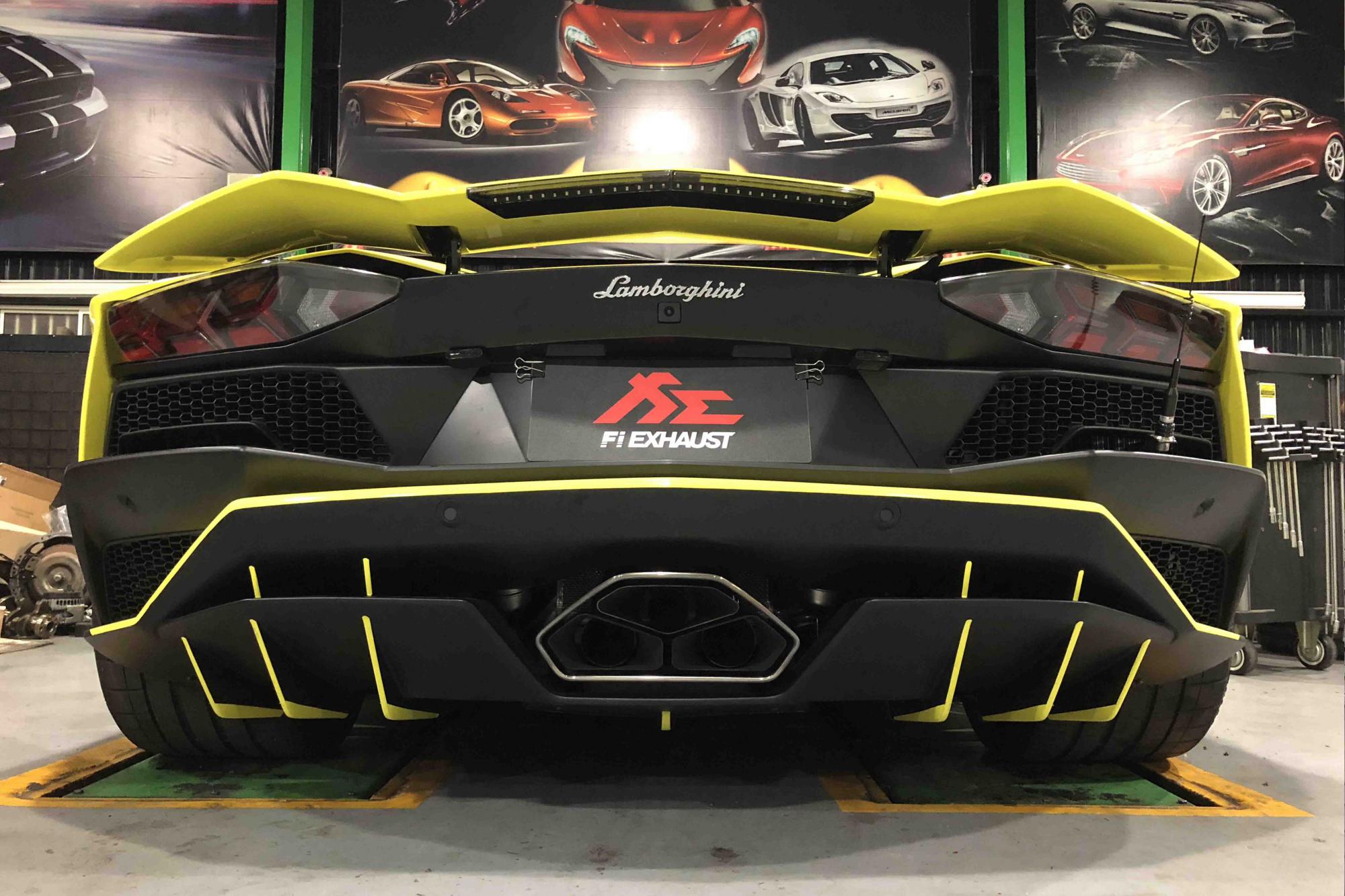 FI Exhaust Aventador S LP740-4 2017+