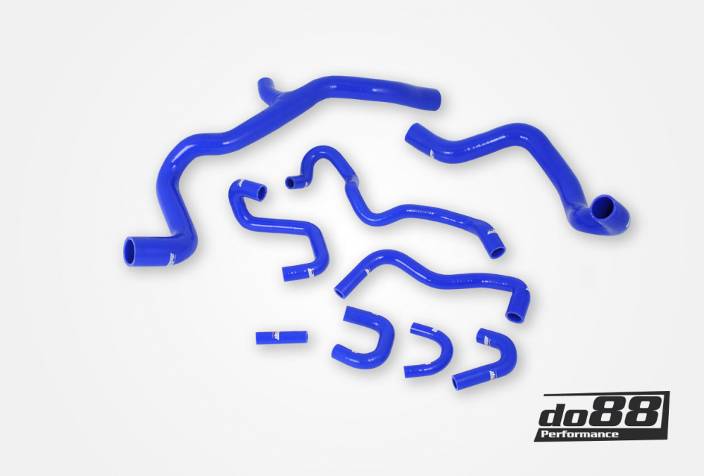 do88 coolant hose kit VOLVO V70/S80 2.5T 2.5FT AFV 2008-15 - Blue