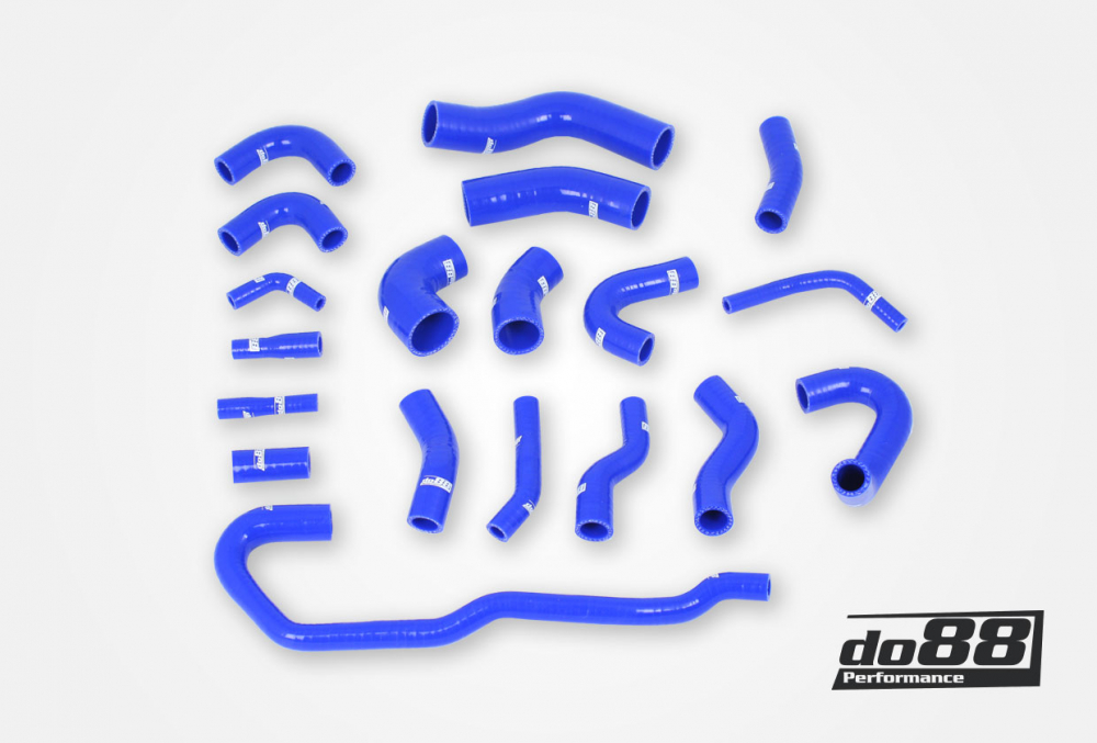 do88 coolant hose kit AUDI RS6 C5 2002-2004 - Blue