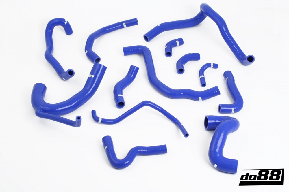 do88 coolant hose kit, AUDI S4/RS4 2.7 BITURBO - Blue