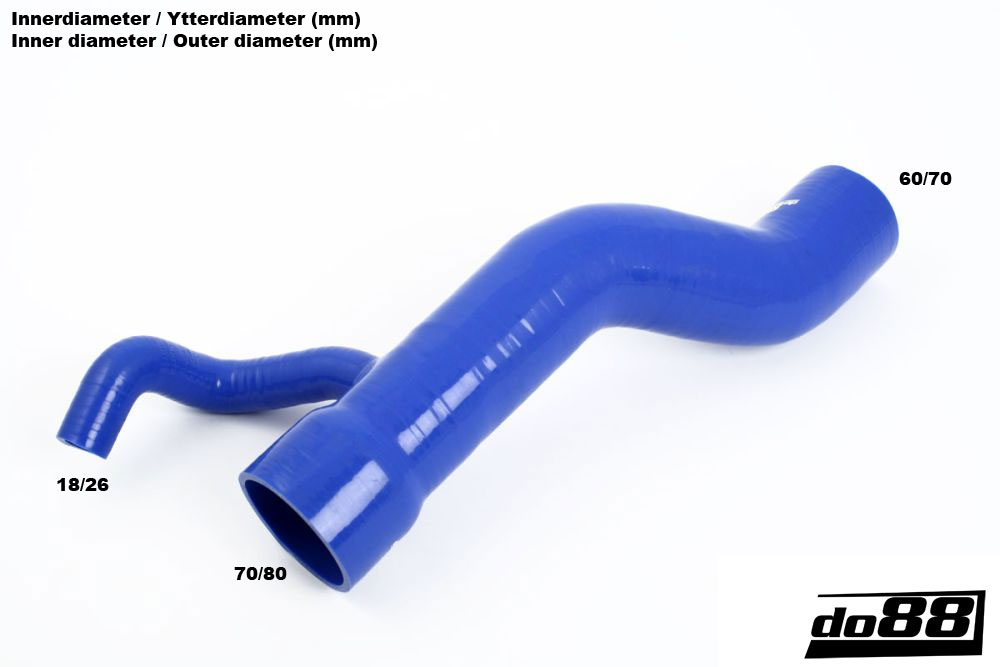 do88 Intercooler-Throttle Hose AUDI S4 S6 A6 C4 AAN