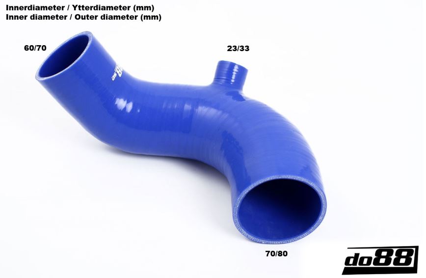 do88 szívócső 70mm/2.75" VOLVO 940 2.0T 2.3T 1991-1998