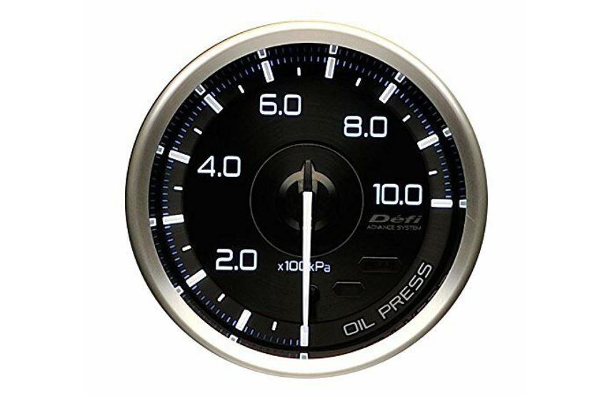 DEFI ADVANCE A1 60mm Oil Pressure Gauge 0-10 Bar