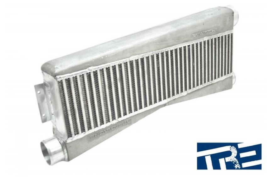 TRE univerzális dupla turbós verseny intercooler max. 1000LE 635x152x89mm