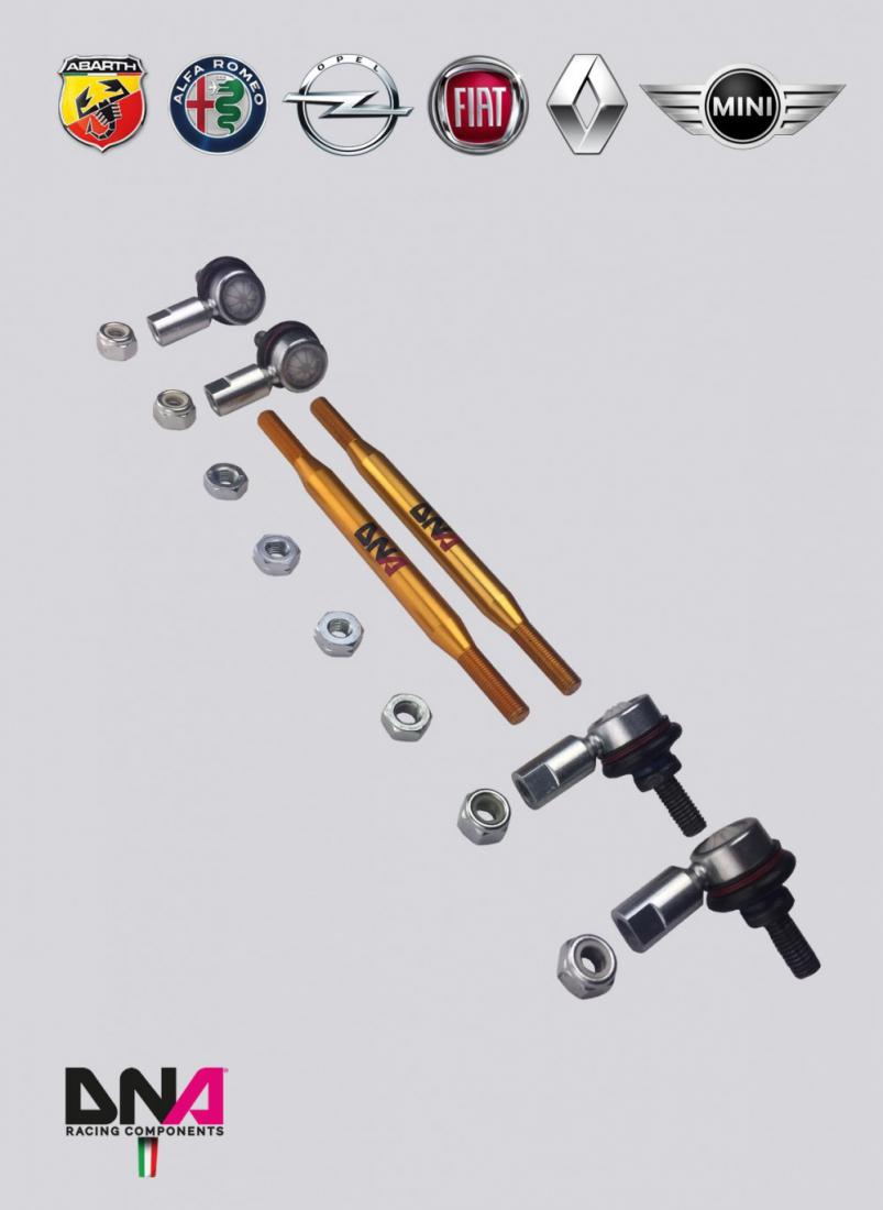 MINI (R50 R52 R53 R55 R56 R57) PRO STREET SWAY BAR TIE RODS ON UNIBALL KIT