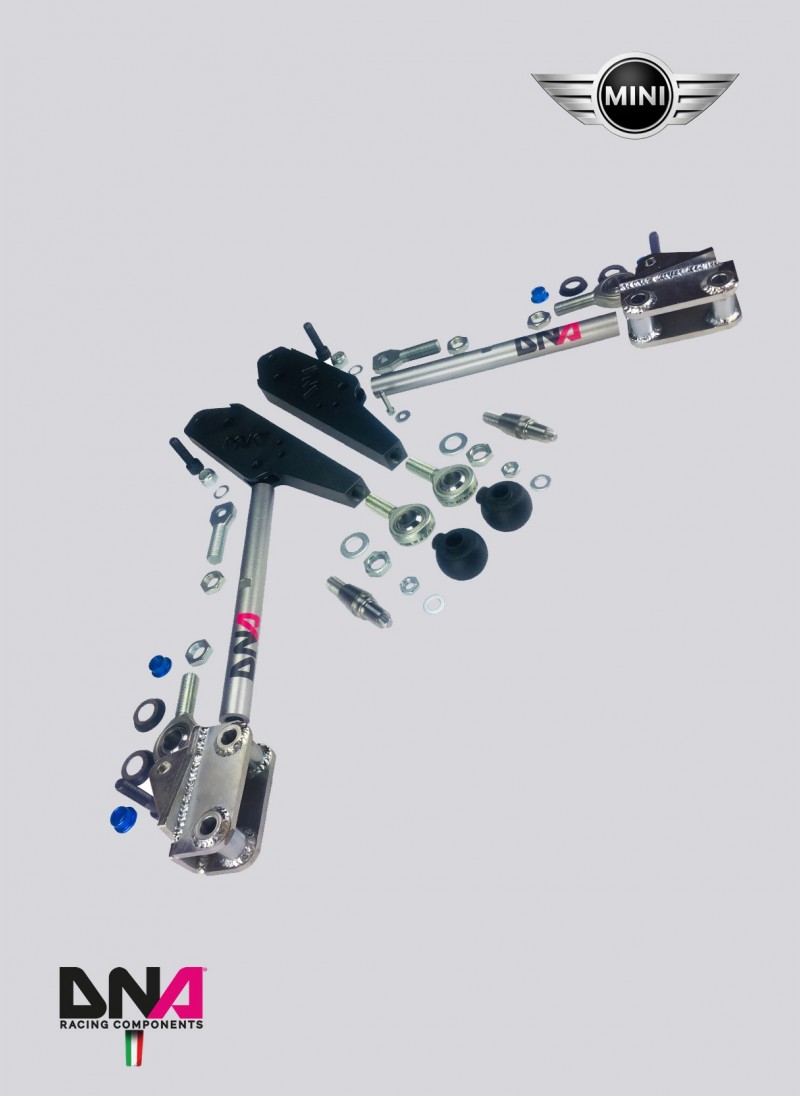 MINI (R55 R56 R57) FRONT SUSPENSION ARMS WITH CASTER ADJUSTMENT KIT