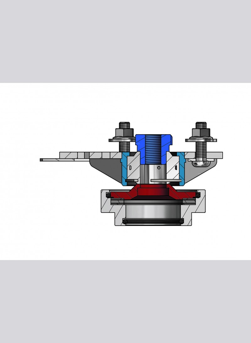 FIAT 500 EU TOP MOUNT FOR BIPOSTO ED EXTREMETECH KIT