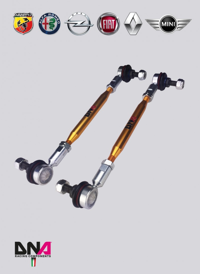 FIAT 500 EU PRO STREET SWAY BAR TIE RODS KIT