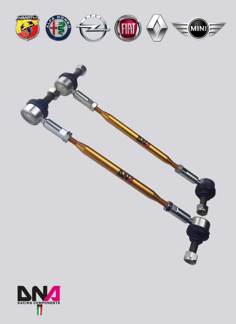 FIAT 500 EU PRO STREET SWAY BAR TIE RODS KIT