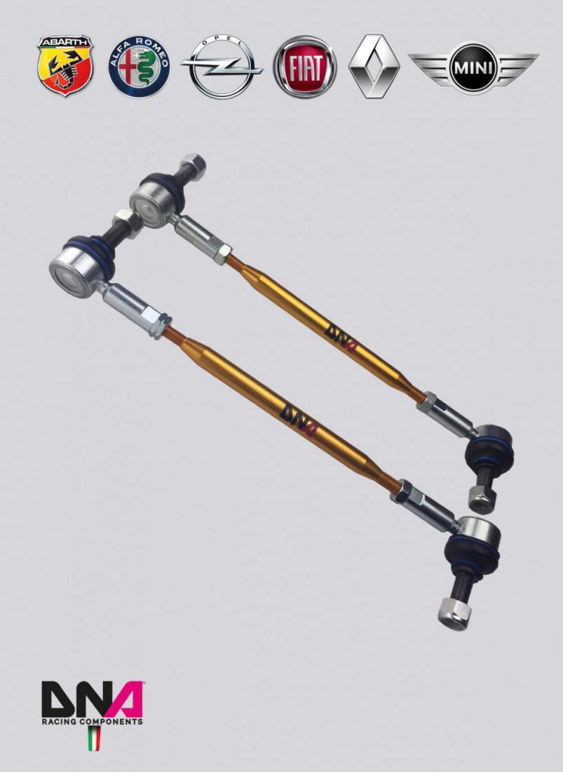 FIAT G.PUNTO PRO STREET SWAY BAR TIE RODS ON UNIBALL KIT