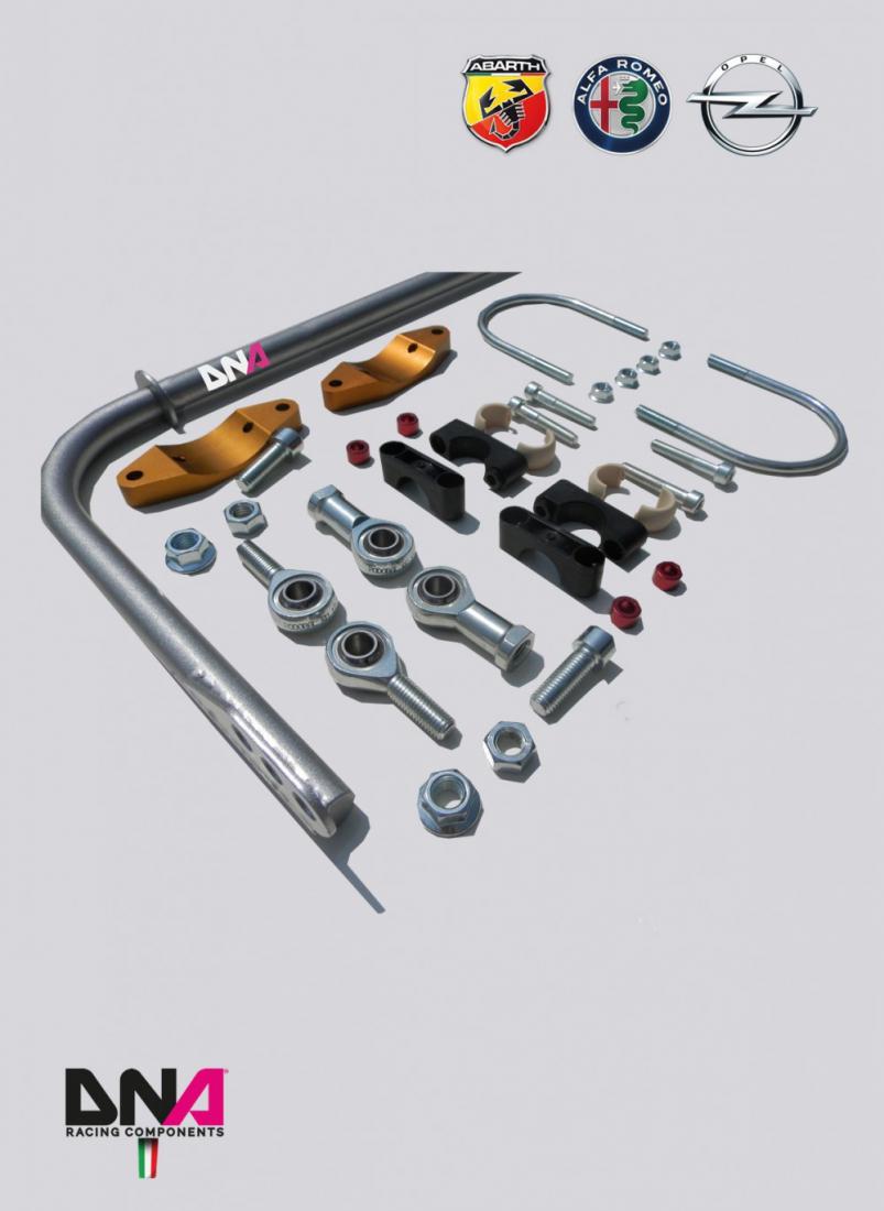 FIAT G.PUNTO REAR ADJ. TORSION BAR KIT