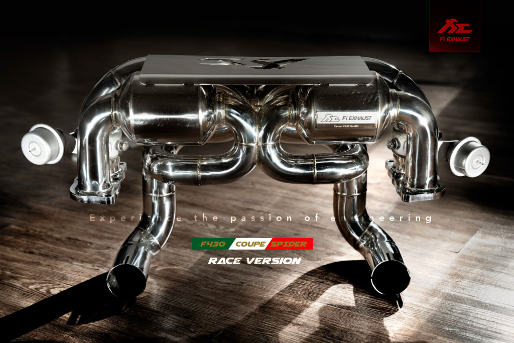 FI Exhaust Ferrari i F430 Race Version Coupe / Spider 2004-2009