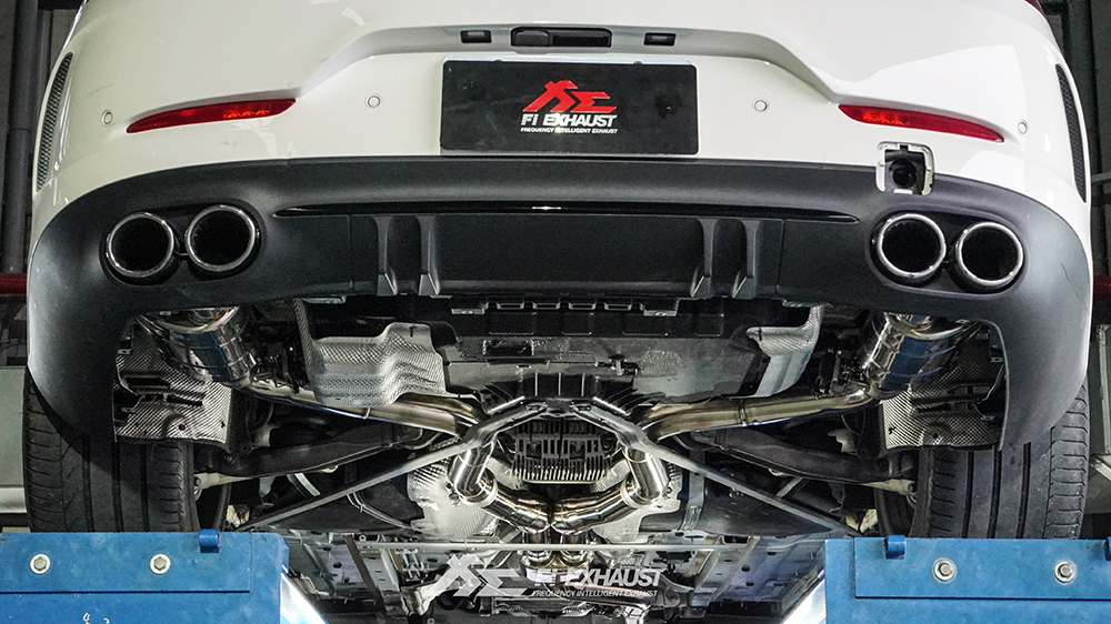 FI aktívszelepes sport kipufogó MERCEDES AMG GT43 AMG 4-ajtós kupé 2018-tól