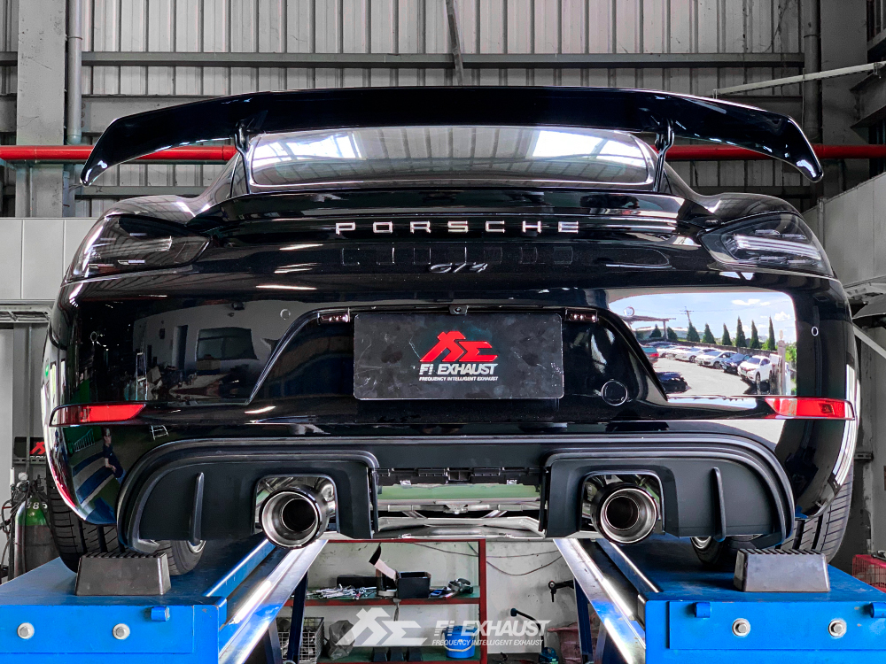 FI Exhaust Porsche 718 Cayman GT4 (OPF) 2020+
