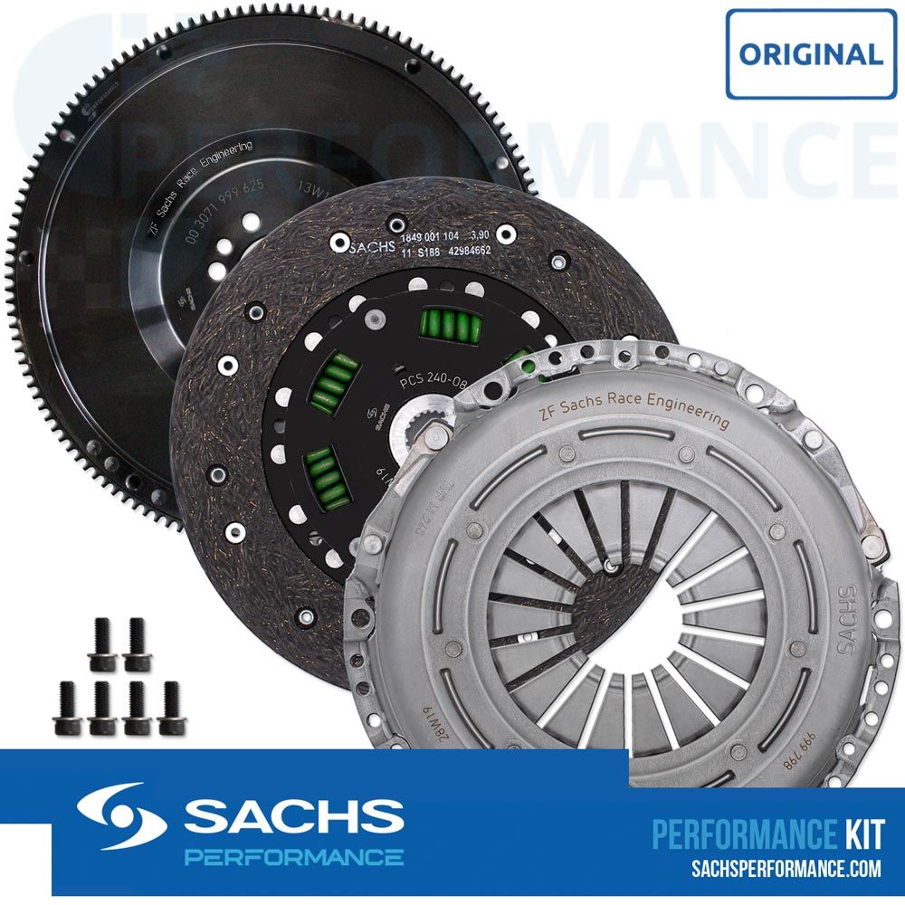 Performance Clutch kit with single mass flywheel 530+ Nm VW Golf V GTi