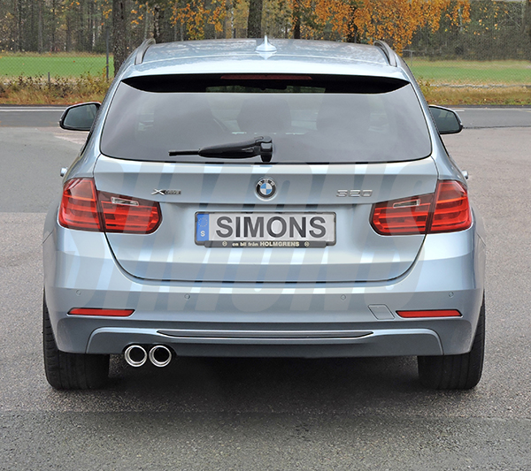 SIMONS Sportsystem 2*80 BMW F30-ser 20i/28i - 06.2015